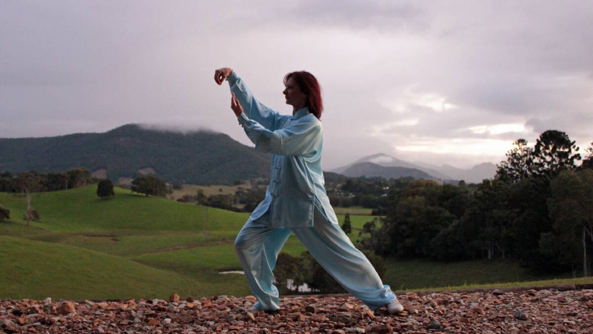 RELAXING: Amanda Heidke from the Tai Chi Centre will be part of a group of instructors and students holding demonstrations and running a free session in Foreshore Park on Saturday.