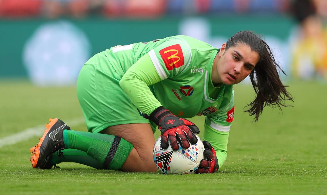 Goalkeeper Claire Coelho is one of several confirmed signings for the Newcastle Jets upcoming campaign. Picture by Getty Images