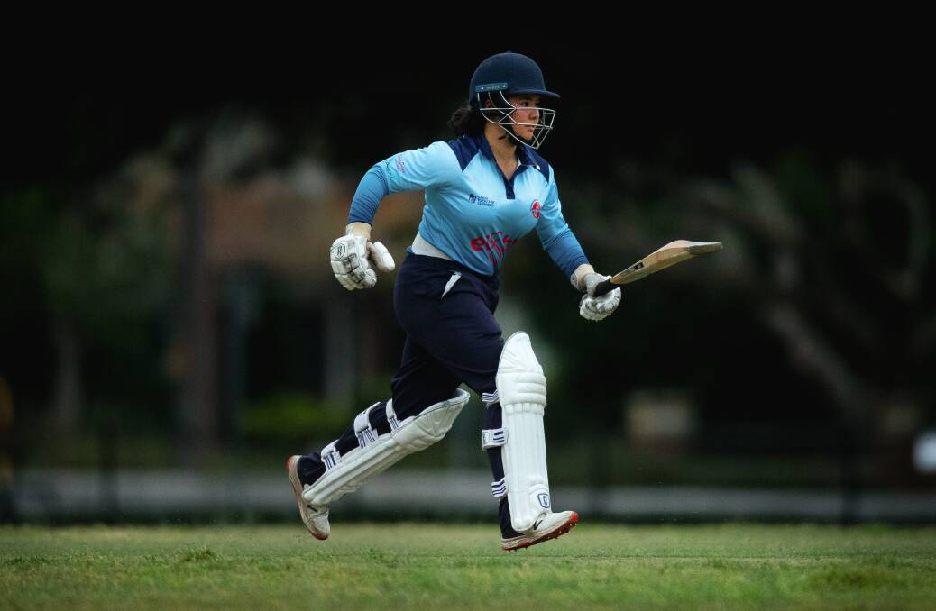Kate McTaggart, pictured in action for Newcastle City in the NDCA women's competition, was in strong form at the of the order for the Blasters in Regional Bash over the weekend. Picture by Marina Neil