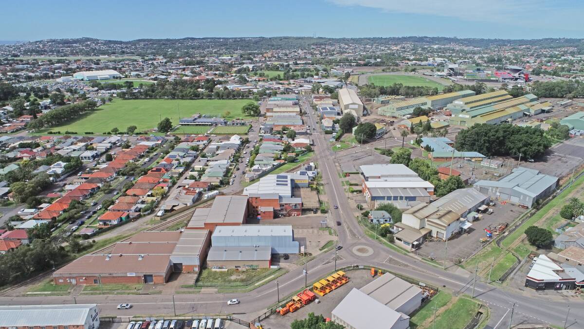 A large industrial property at 11 and 15 Broadmeadow Road, Broadmeadow and 115 and 123 Clyde Street, Hamilton North is for sale.