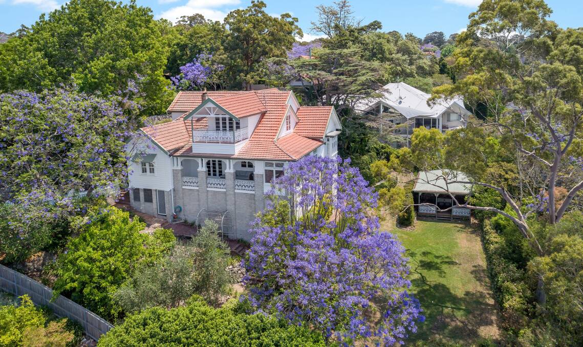 GRAND: This 1920s residence in New Lambton is positioned in an exclusive street on around 1730 square metres of land.
