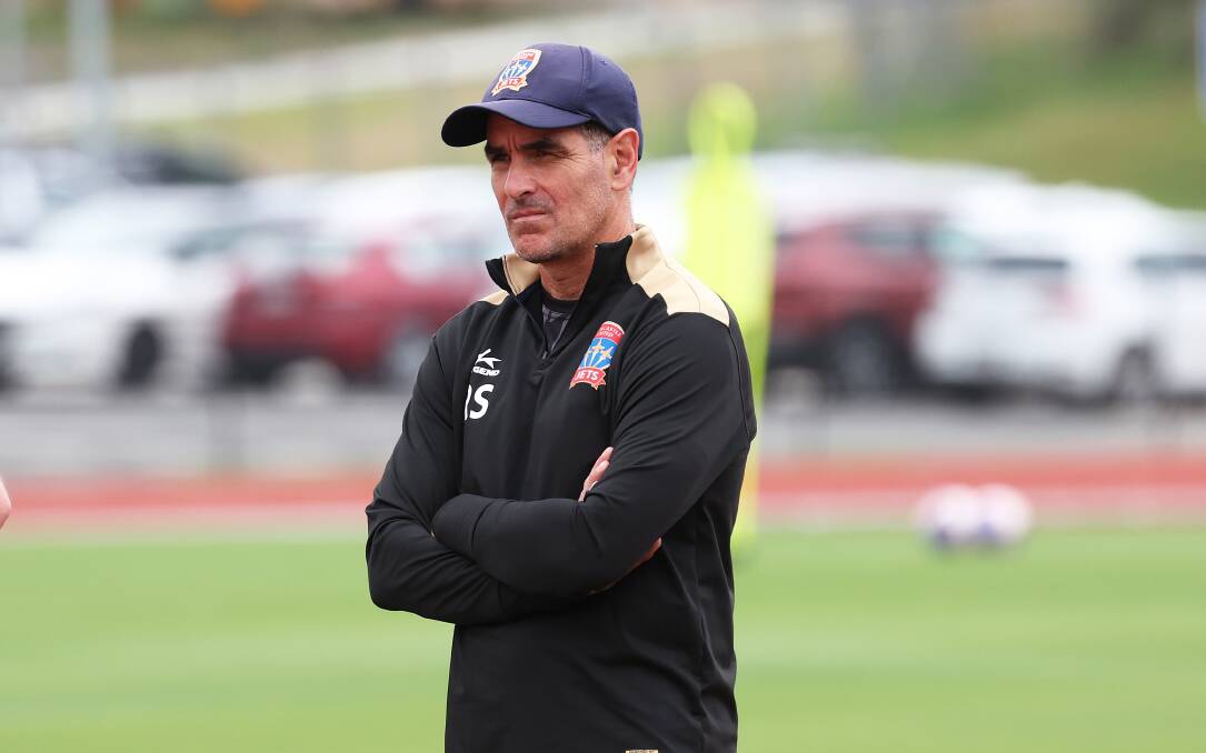 Newcastle Jets coach Rob Stanton. Picture by Peter Lorimer
