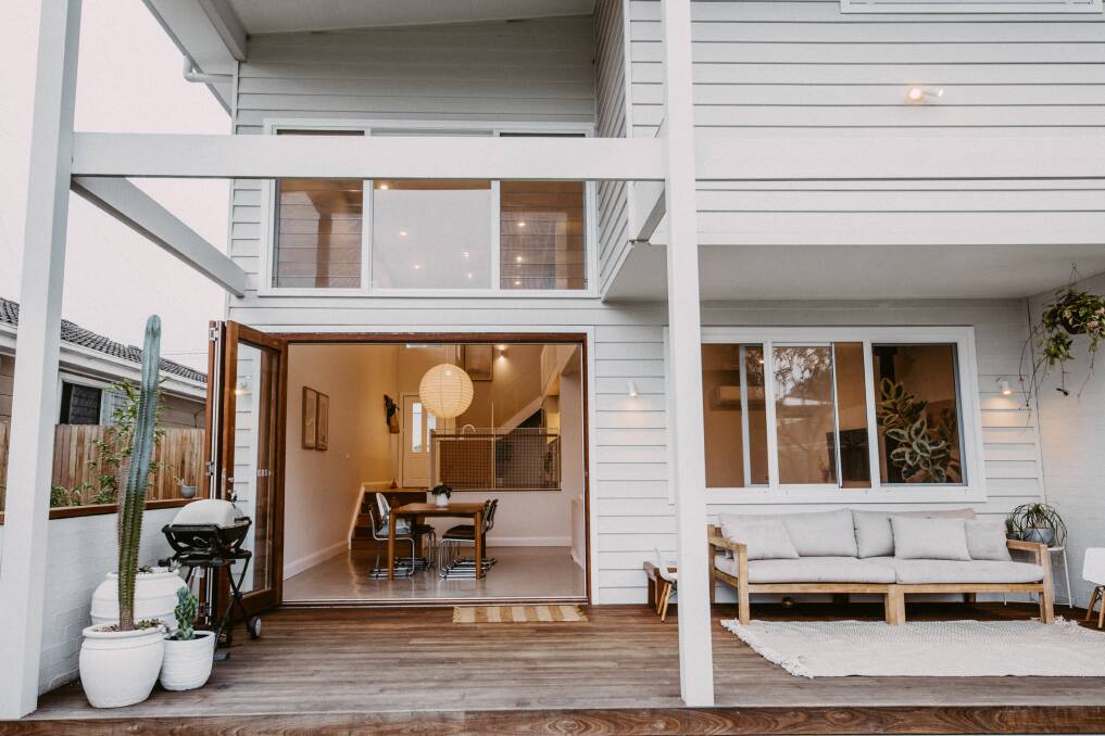 WOW FACTOR: This brand new, three-bedroom beach house at 15 Railway Street, Dudley sold within its price guide of $1.15 million to $1.2 million.