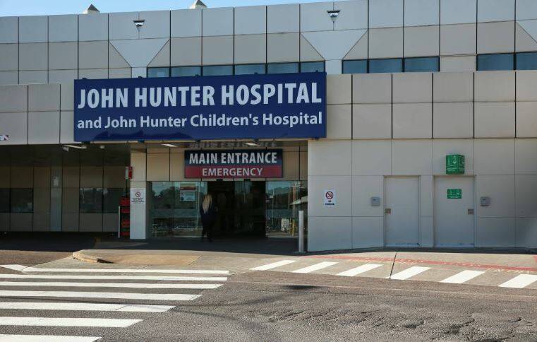 John Hunter Hospital. File image.