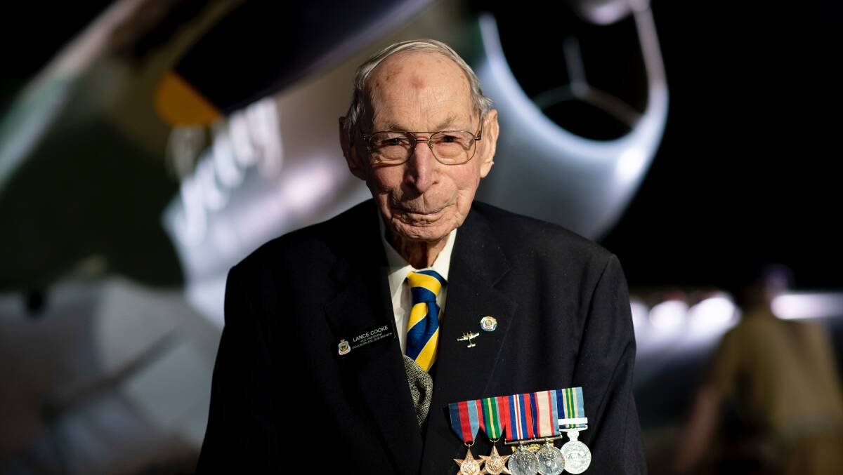 
CHOSEN: Gunning man and former Leading Aircraftsman Lance Cooke was one of a select few invited to Saturday's commemoration in Canberra to mark the 75th anniversary of Victory in the Pacific. Photos: Department of Veterans' Affairs.