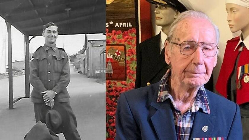 John Chandler enlisted on October 31, 942 at Torrens Parade Ground in Adelaide, as 101.5 years young, he is the oldest member of Mannum RSL Club. 