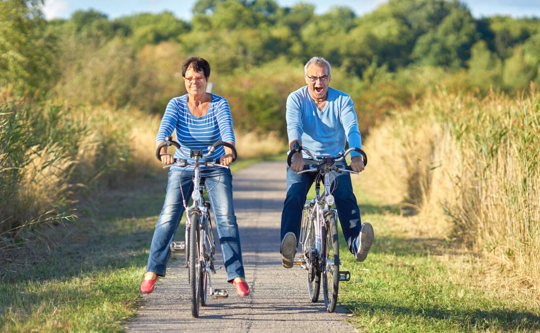 Many Aussies over 50 say they feel positive about their mental, physical and financial health. Picture:Shutterstock. 