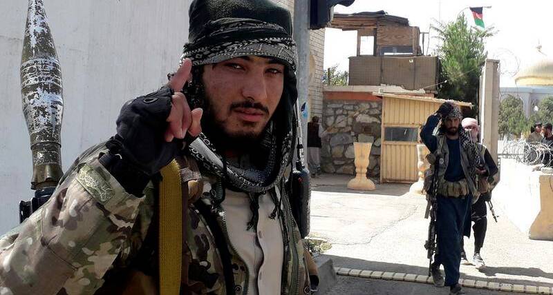 A Taliban soldier in Afghanistan.