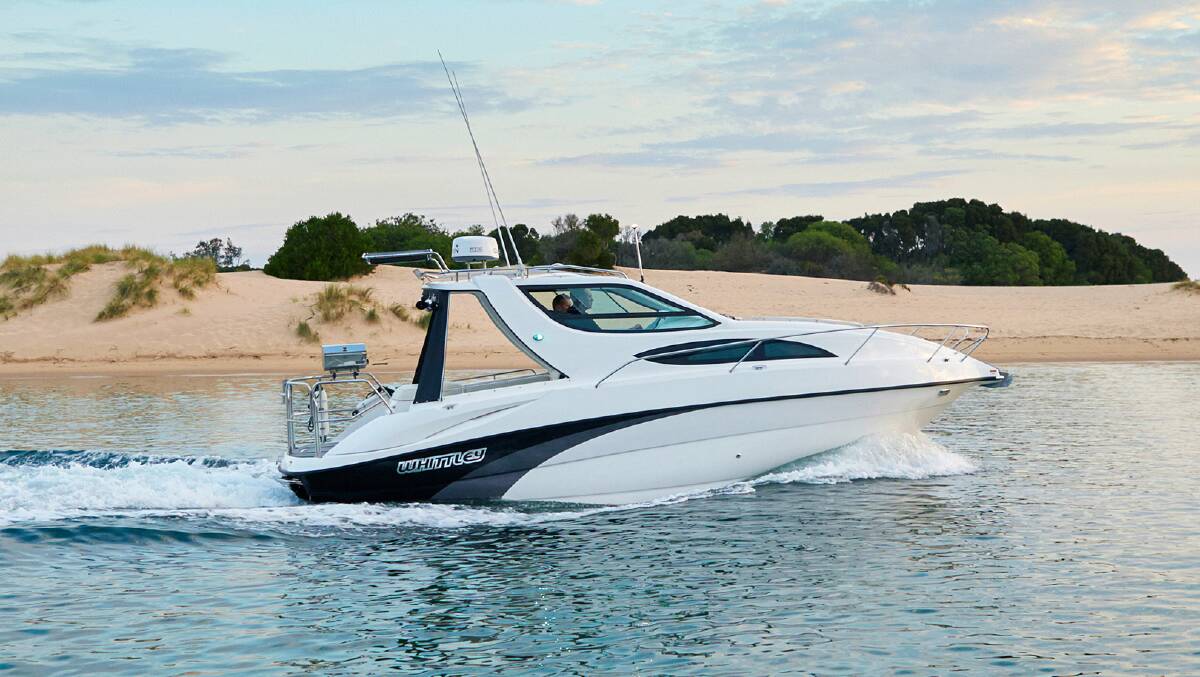 FAMILIAR FEEL: The Fleetmaster 26 from Whittley Marine is simply fantastic for weekends with the family.