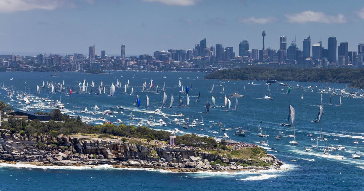 THE GREAT RACE: A total of 170 yachts are expected to take part in the 75th Sydney Hobart Yacht Race.