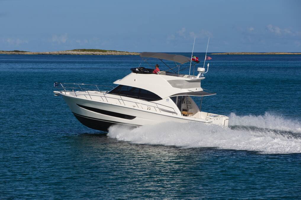 BEAUTY: The Riviera 39 Motor Yacht will form a part of a nine boat line-up at the Miami International Boat Show.