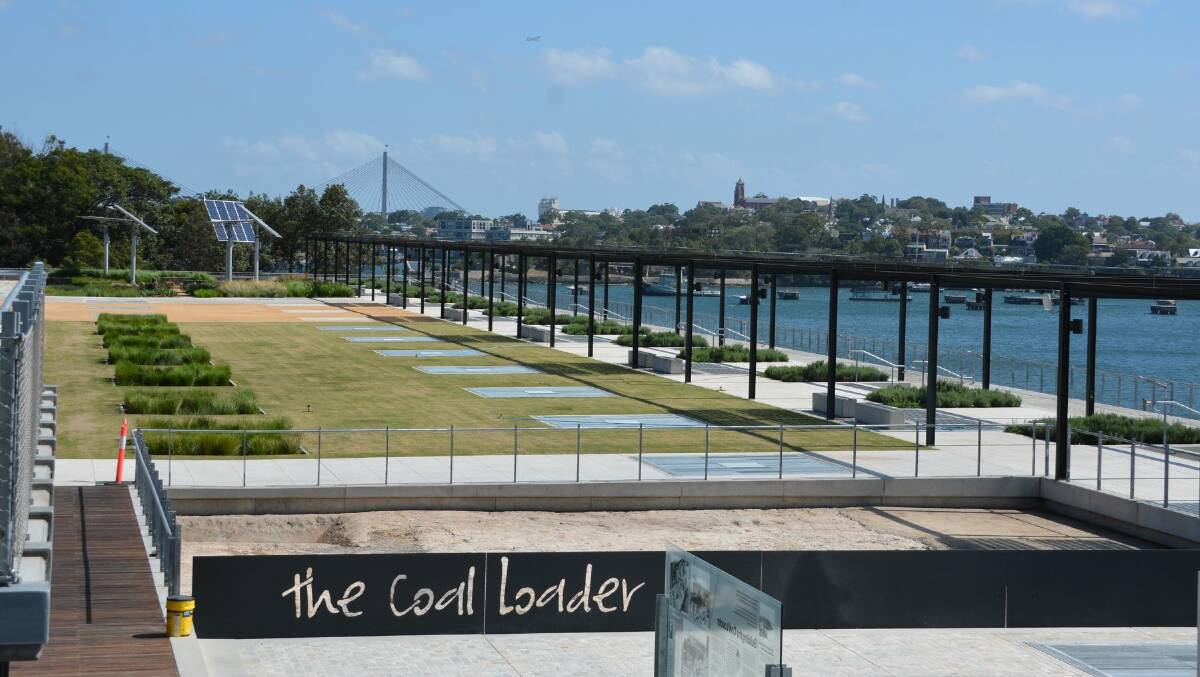 REVITALISATION: North Sydney Council restored the Balls Head Coal Loader precicnt. 