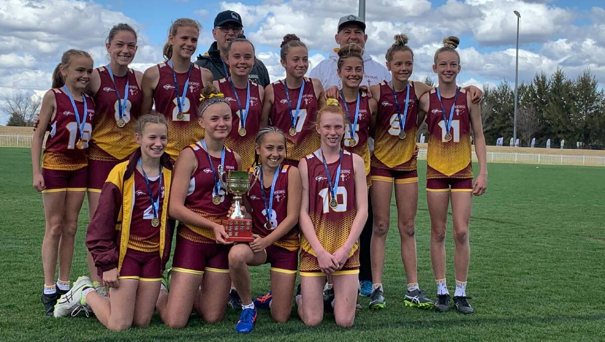 WINNERS: The Polding primary touch side. Picture: NSW PSSA Facebook