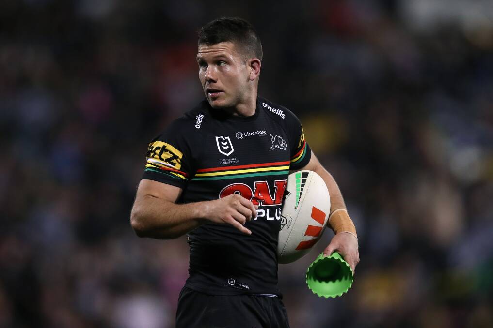 Former Knights halfback Jack Cogger has played the past four games for Penrith. Picture Getty Images