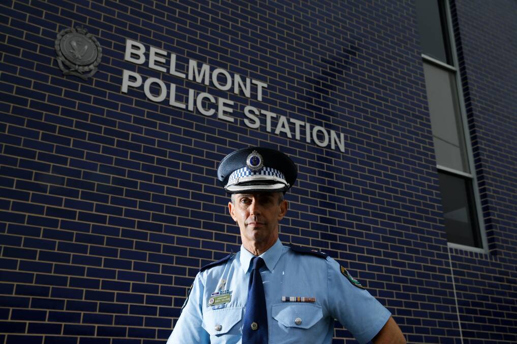 FED UP: Lake Macquarie Police Commander, Superintendent Danny Sullivan, says drink driving has become all too common in the city. Picture: Jonathan Carroll