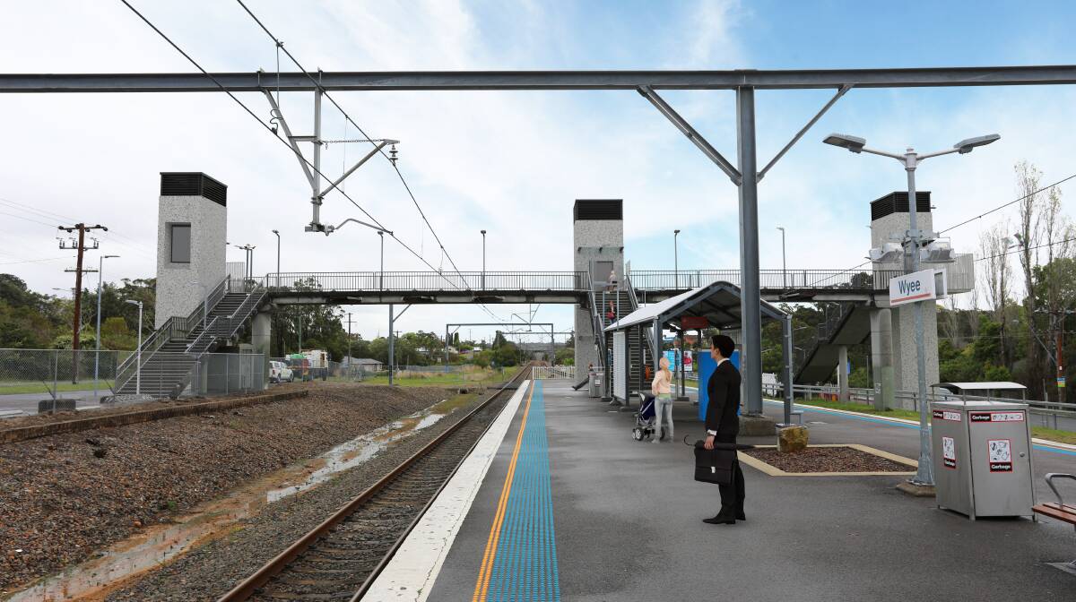 CHANGE: An artist's impression of the upgrade to Wyee train station. 
