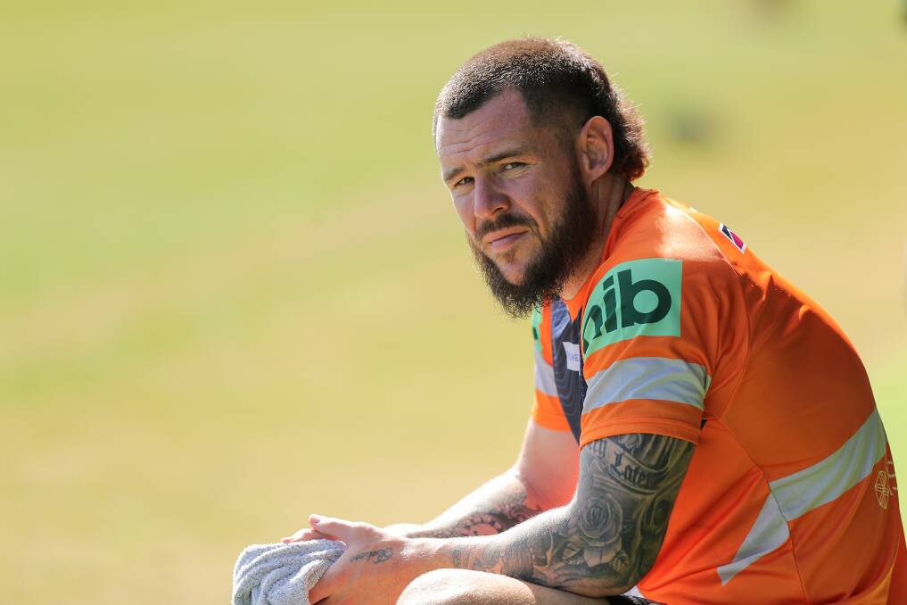 David Klemmer, now a Wests Tigers player. Picture by Max Mason-Hubers 