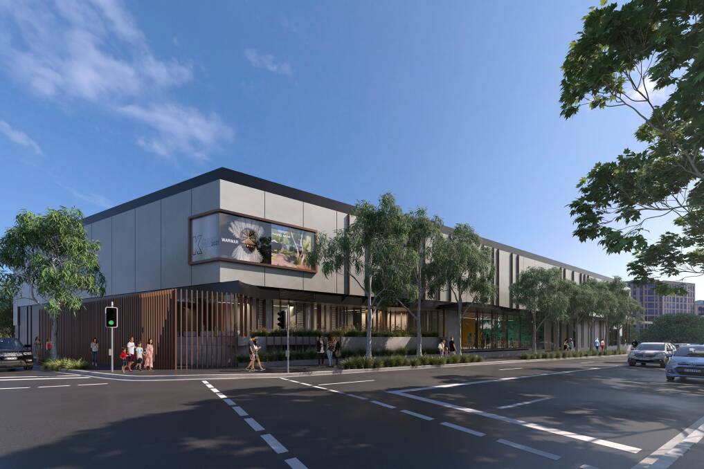 PLANS: An artist's impression of an expanded Newcastle Art Gallery as viewed from Darby Street. The project has been proposed for 16 years and Newcastle council will now seek a $22.6 million loan to help bring it to reality. 