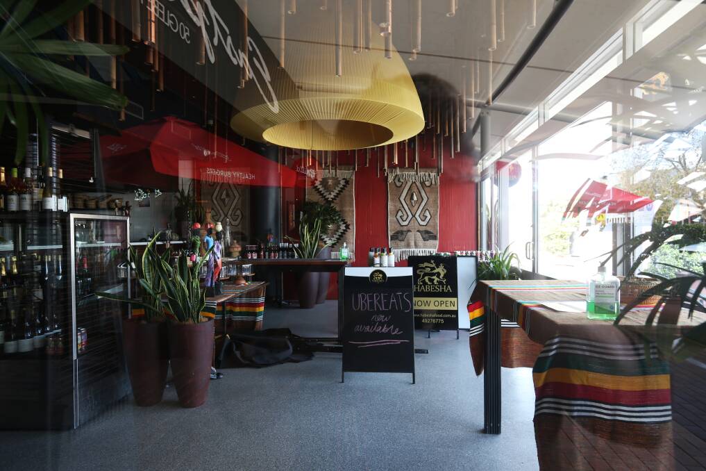 CLOSED: Habesha Ethiopian Restaurant at The Junction. Picture: Simone De Peak