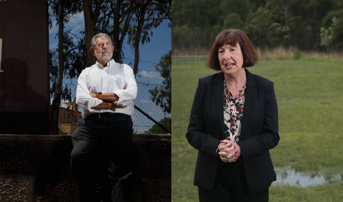 CONTEST: Lake Macquarie north ward councillor Brian Adamthwaite and mayor Kay Fraser will vie to be Labor's mayoral candidate for the upcoming council election. Pictures: Max Mason-Hubers, Marina Neil 