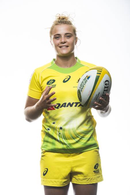Southwell made the Australian women's rugby sevens side. Picture: Getty Images 