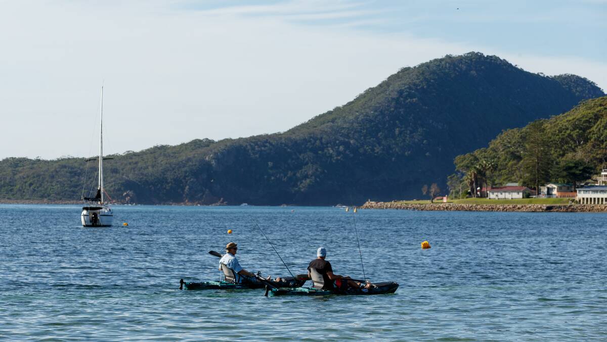 RELAX: Shoal Bay is expected to be a busy spot. Picture: Max Mason-Hubers
