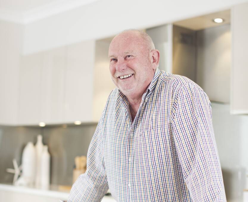 HUMBLED: McDonald Jones Homes managing director William "Bill" McDonald was awarded a Medal of the Order of Australia for service to the community, and to business. 