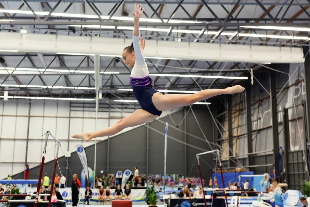 HIGH ACHIEVER: Blackert Gymnastics Academy gymnast Chailend Malinowski took home the Gymnastics NSW women’s gymnastics levels Junior Athlete of the Year award. 