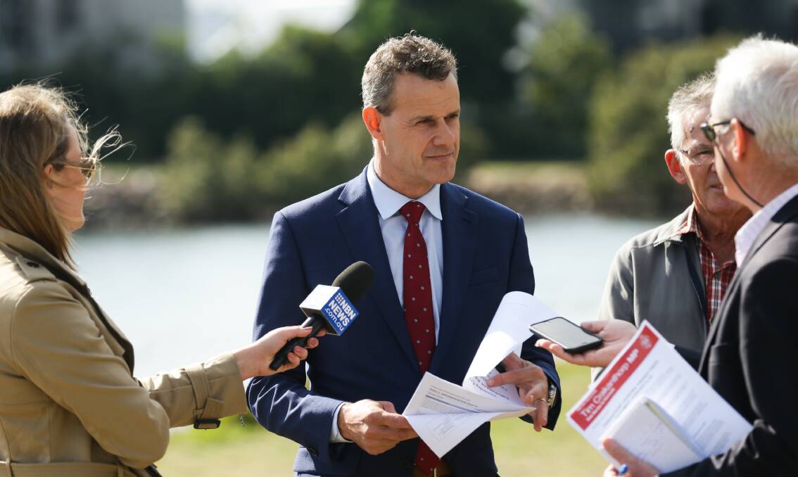 CALL FOR ACTION: Newcastle state MP Tim Crakanthorp. Picture: Jonathan Carroll