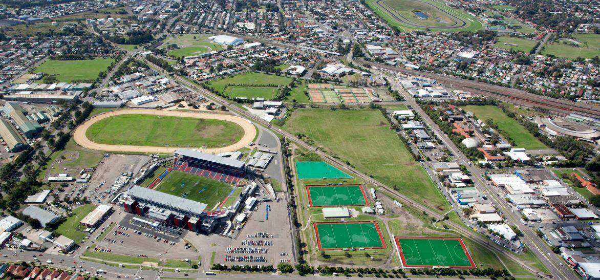 POTENTIAL: The 63-hectare precinct includes most of the land between Lambton, Turton and Griffiths roads, as well as the showground and entertainment centre. 