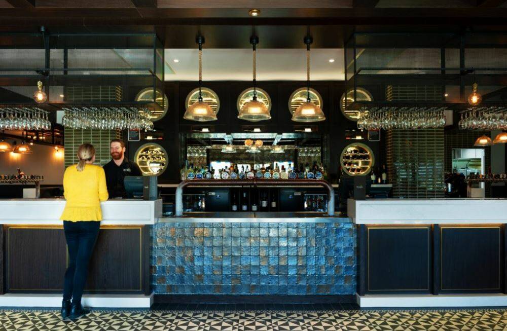 VIBE: A bar inside the recently renovated Harrigan's Irish Pub in the Hunter Valley. The Cameron Park venue will have a fit-out of a similar nature. 