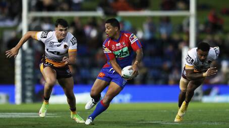 BREAKAWAY: Anthony Milford. Picture: Peter Lorimer 
