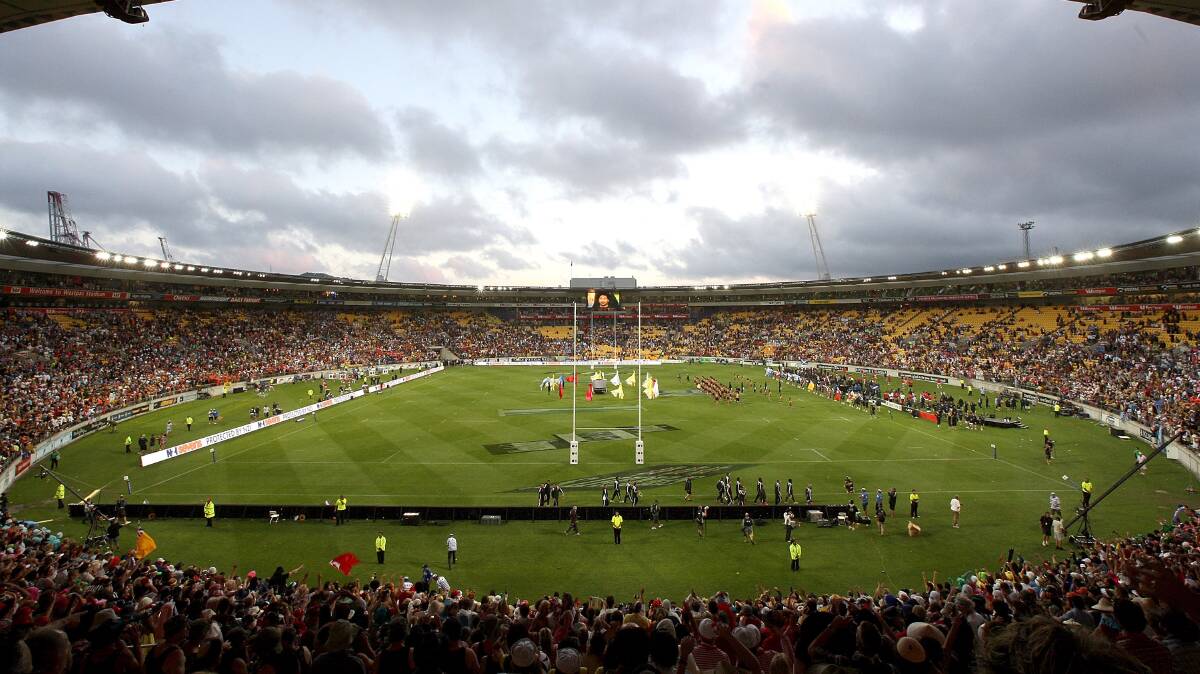 Westpac Stadium, Wellington. 