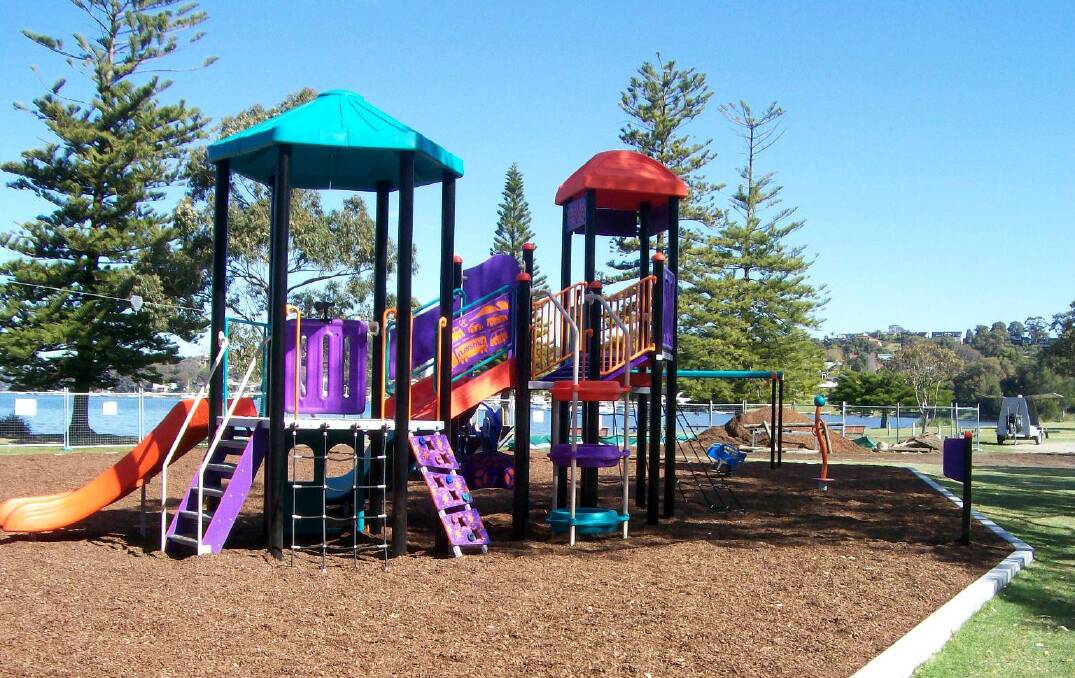 PLAY NO MORE: All Lake Macquarie playgrounds are now off-limits. 
