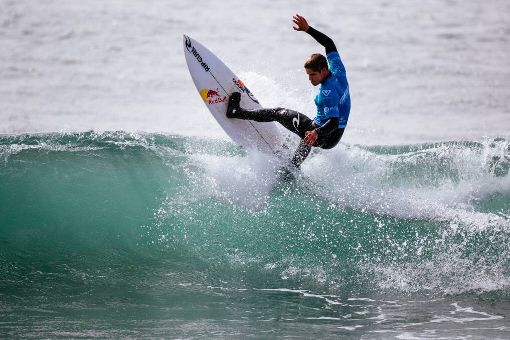 Morgan Cibilic. Picture by Damien Poullenot, World Surf League 