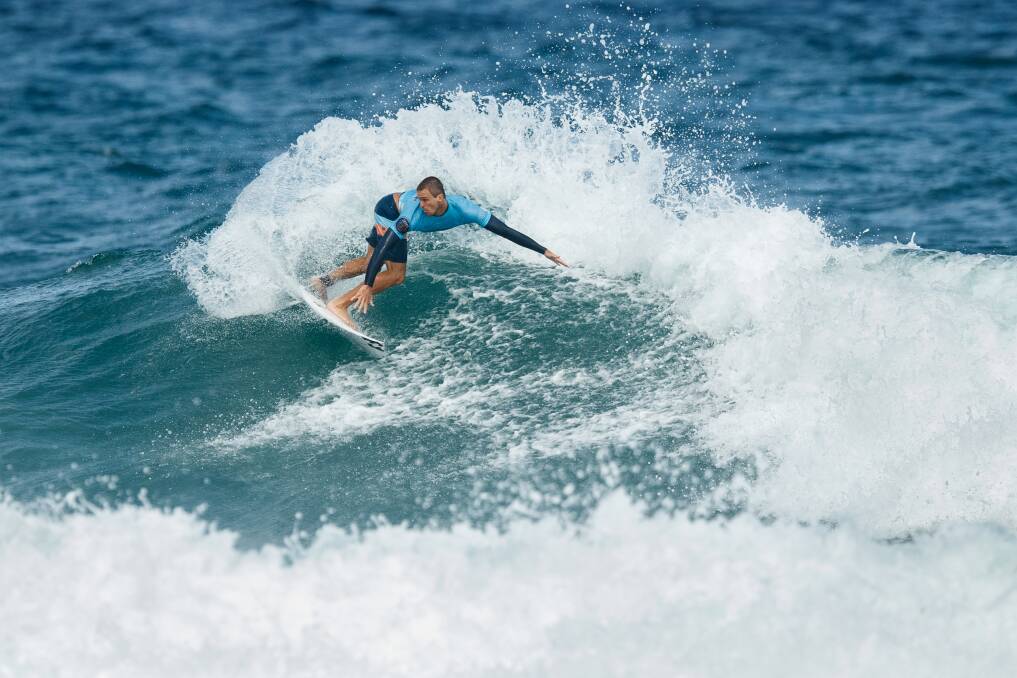 CHANCE: Ryan Callinan on a wave during Surfest. Picture: Max Mason-Hubers
