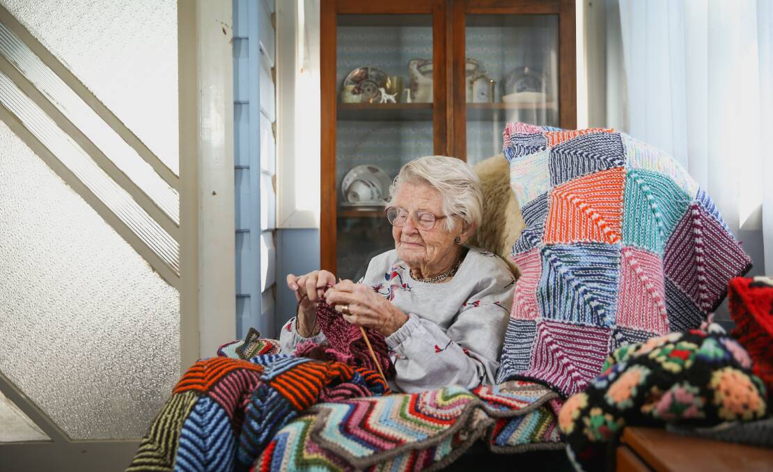 EFFORTS: Maud styles at her home in Toronto. Picture: Marina Neil