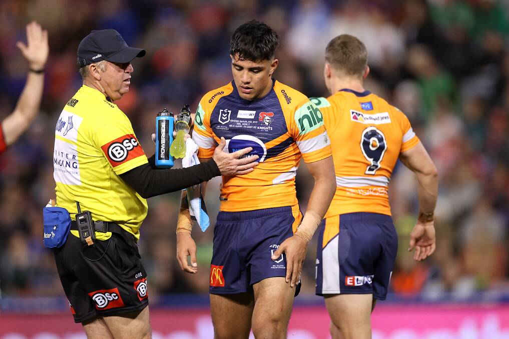 ROUND TWO: Krystian Mapapalangi has been named to face the Titans on Sunday. Picture: Getty Images