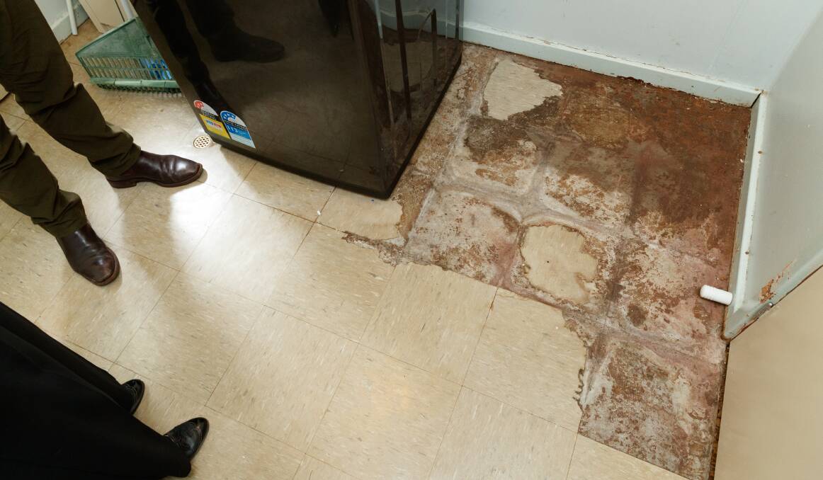 REPAIRS NEEDED: Further water damage in the house. 