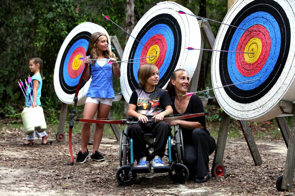 SENSE OF LOSS: A disability camp held at Myuna Bay Sport and Recreation Centre in recent years. Until it closed, the centre hosted schools throughout the year and regular camps for community groups and children in school holidays. 