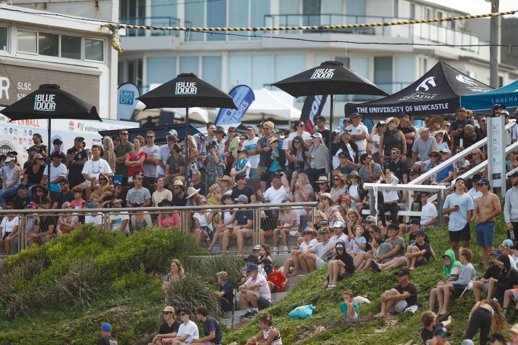 TIGHT SQUEEZE: Last year's Surfest crowd on the promenade. Picture: Max Mason-Hubers