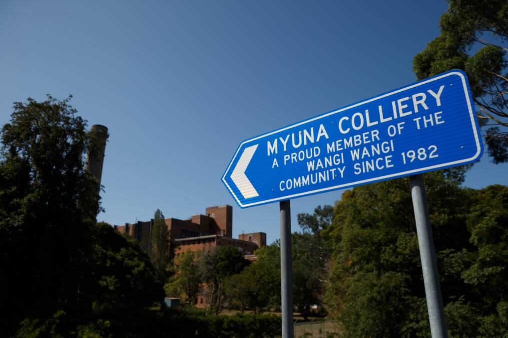 PROPOSAL: A sign showing the entry to Myuna Colliery in south-west Lake Macquarie. Mine owner Centennial Coal has proposed a modification to its existing approvals to transport coal by truck along Wangi Road. It wants to mix coal from its Myuna and Mandalong mines to improve quality. 
