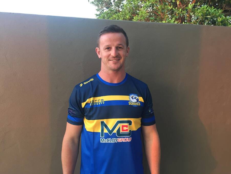Mitch Williams in a Lakes United jersey. 