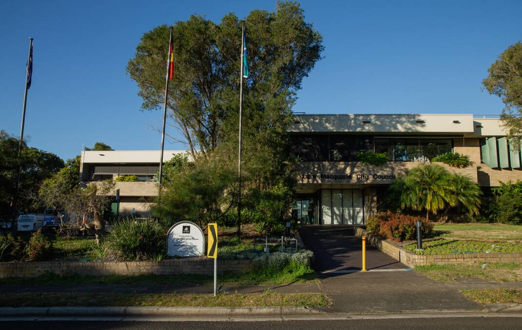 TENDER CALL: Lake Macquarie City Council is refurbishing its administration headquarters in Speers Point. A similiar project was considered in 2008. Picture: Marina Neil
