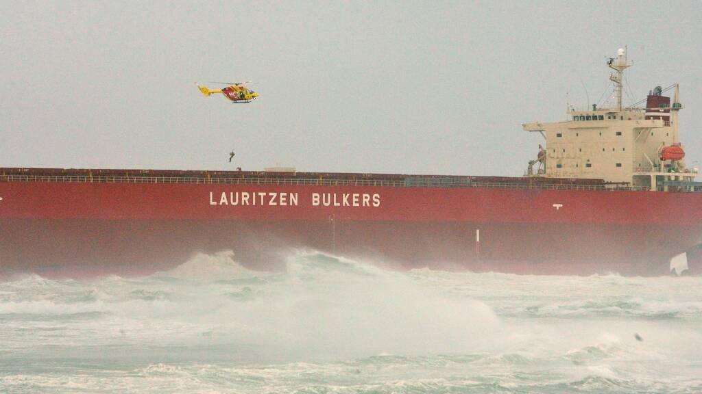 'UNBELIEVABLE': Nickisson was involved in the crew rescue of the Pasha Bulker.