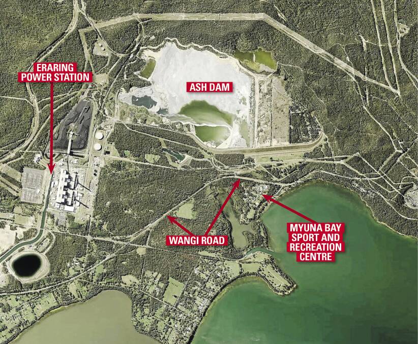 CLOSED: There was an 'intolerable' risk to the Myuna Bay site form the nearby ash dam.