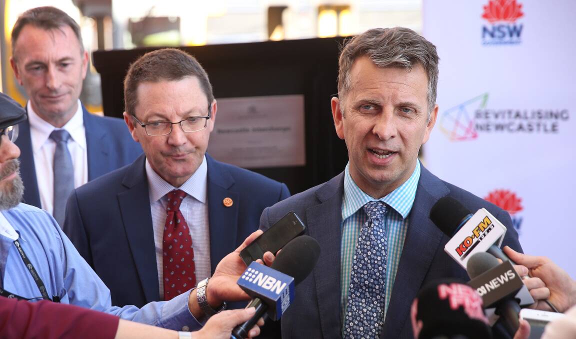 WARNING: Andrew Constance revealed only 30 per cent of public transport users were wearing face masks. Picture: Marina Neil