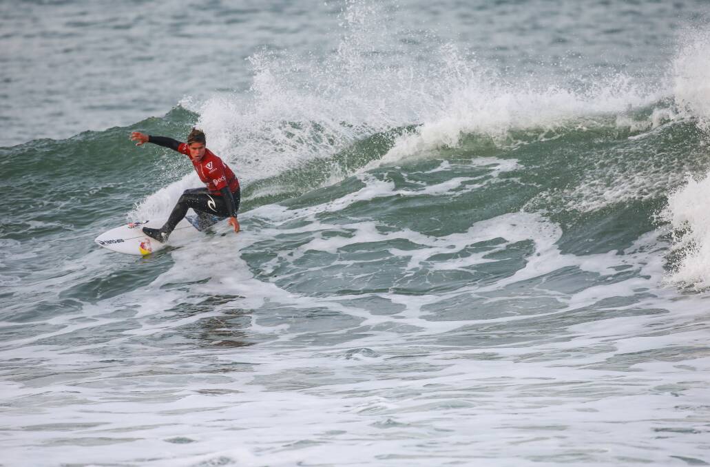 Morgan Cibilic at the Ericeira Pro in Portugal. Picture by Damien Poullenot, World Surf League