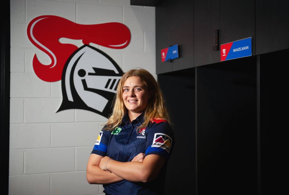 LEADER: Novocastrian Hannah Southwell will co-captain the Newcastle Knights with Millie Boyle. Picture: Marina Neil