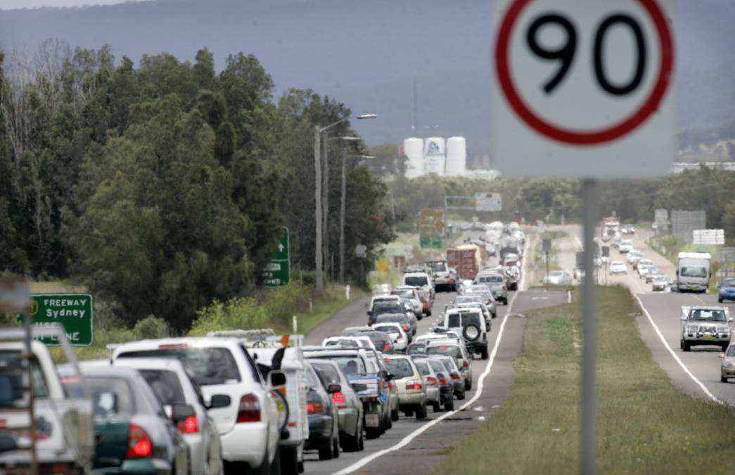 CHOKE POINT: Another $21 million will be spent on planning the M1 Motorway extension. 